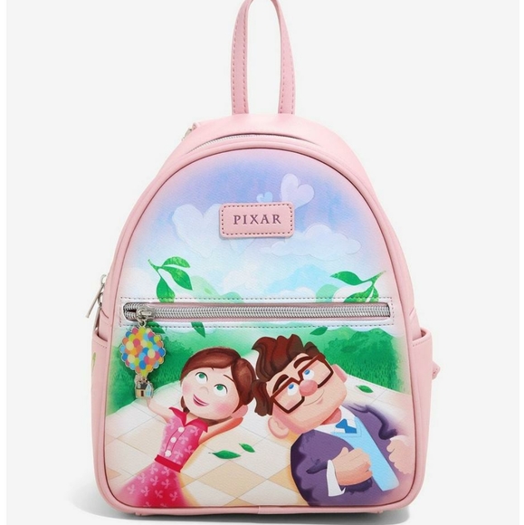 NWT Loungefly Pixar Up Carl and Ellie mini backpack - Picture 7 of 14